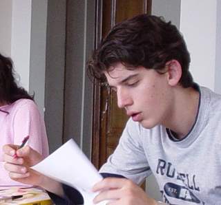 Dutch student learns Italian Language